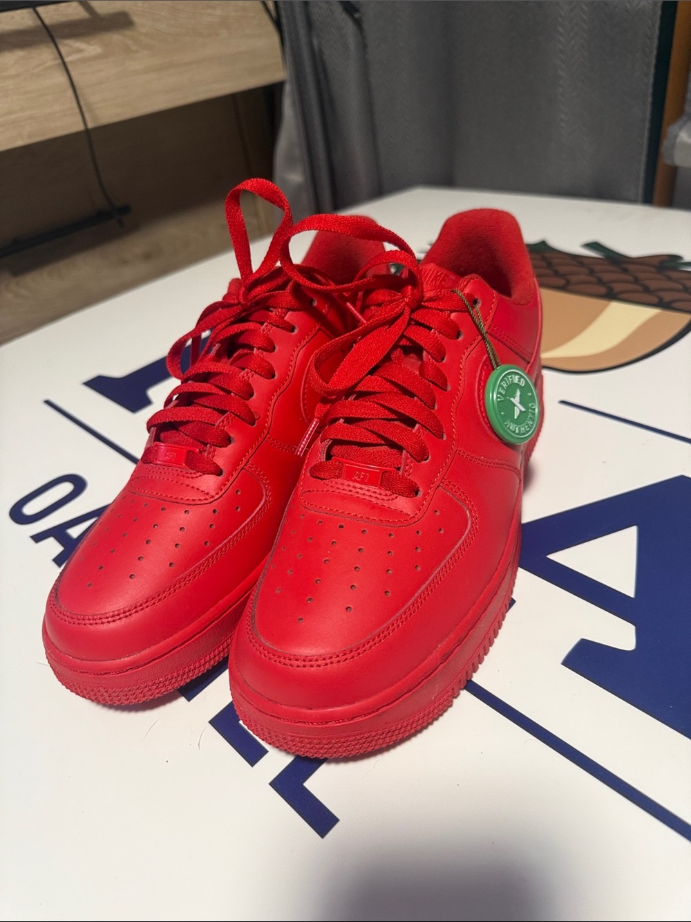 Nike Red Air Force 1